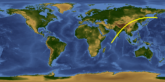 Map for ISS074-E-342231-345430-20260222-Night