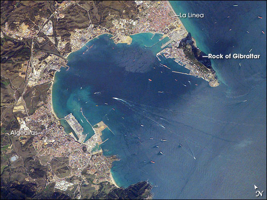 Gibraltar Bay, Western Mediterranean Sea image