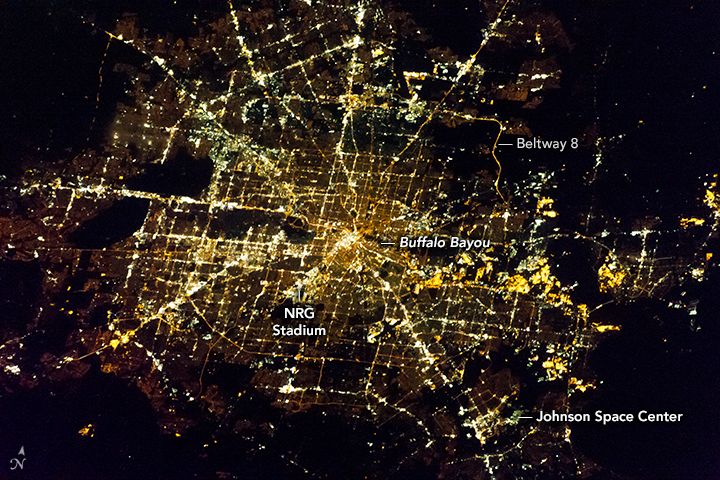 Houston at Night