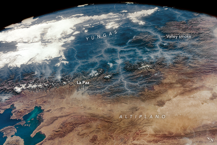 Smoky Andean Valleys