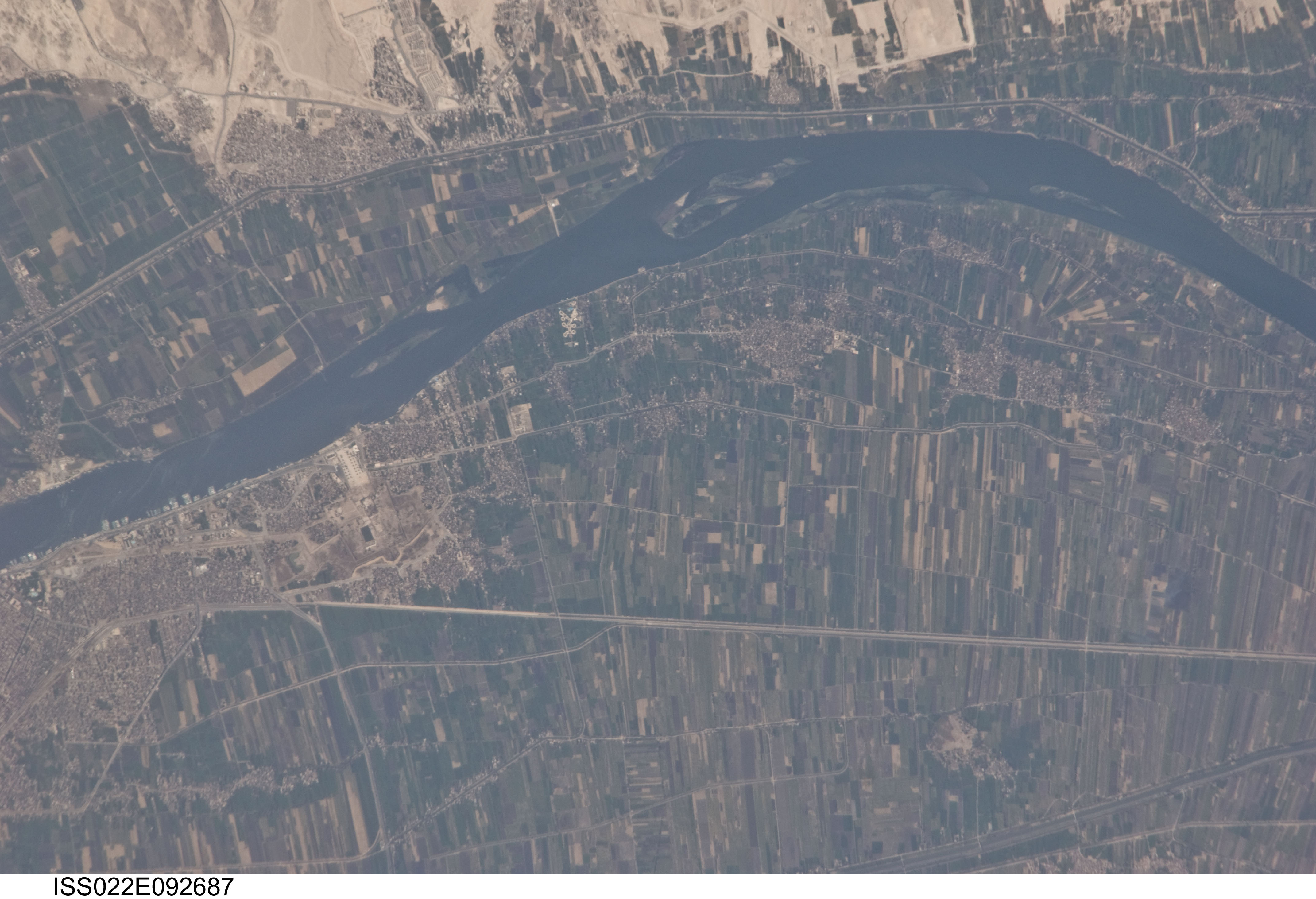 Astronaut Photo ISS022-E-92687 EGYPT