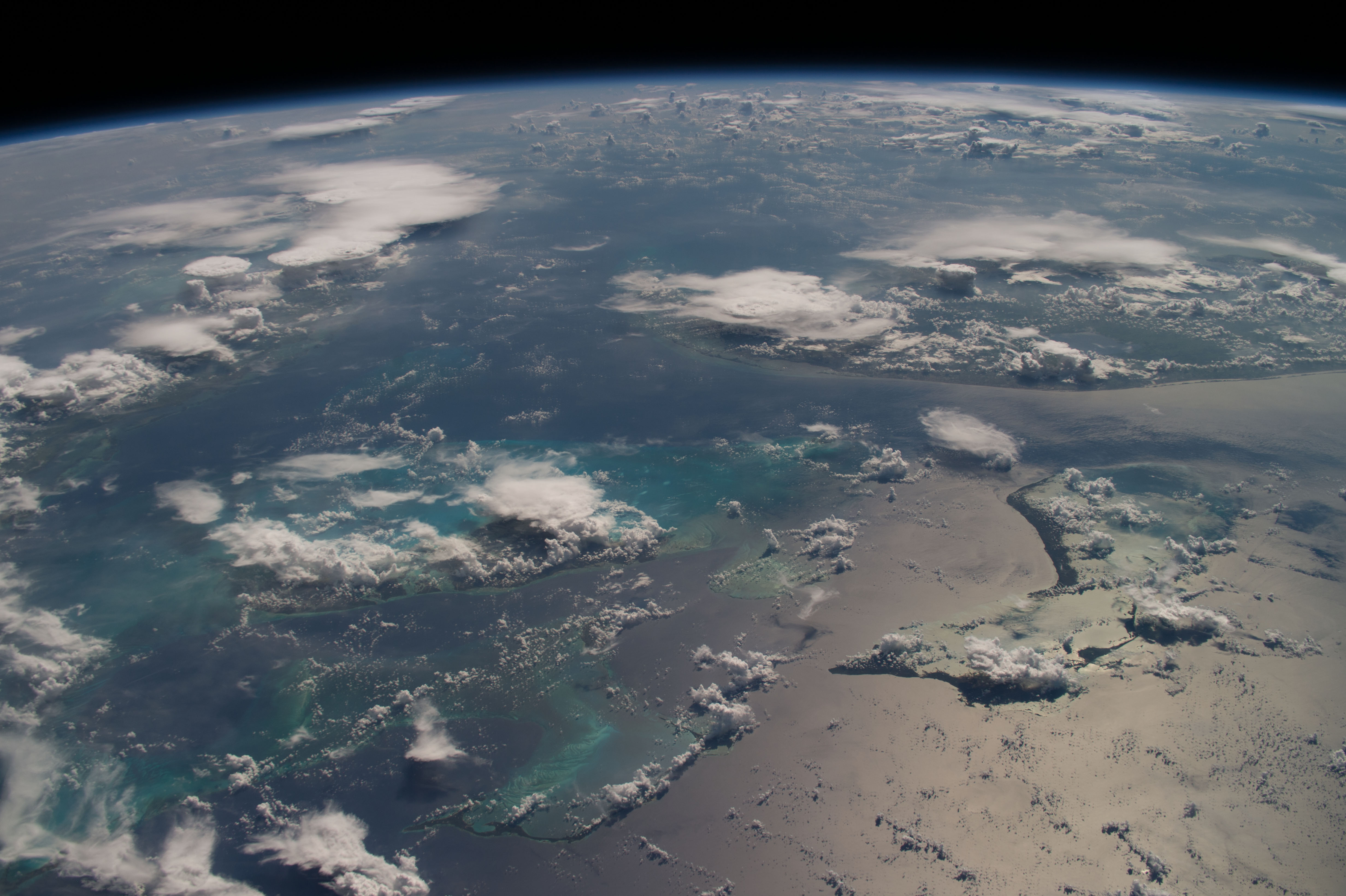 Astronaut Photo Iss048 E 15996 Bahamas