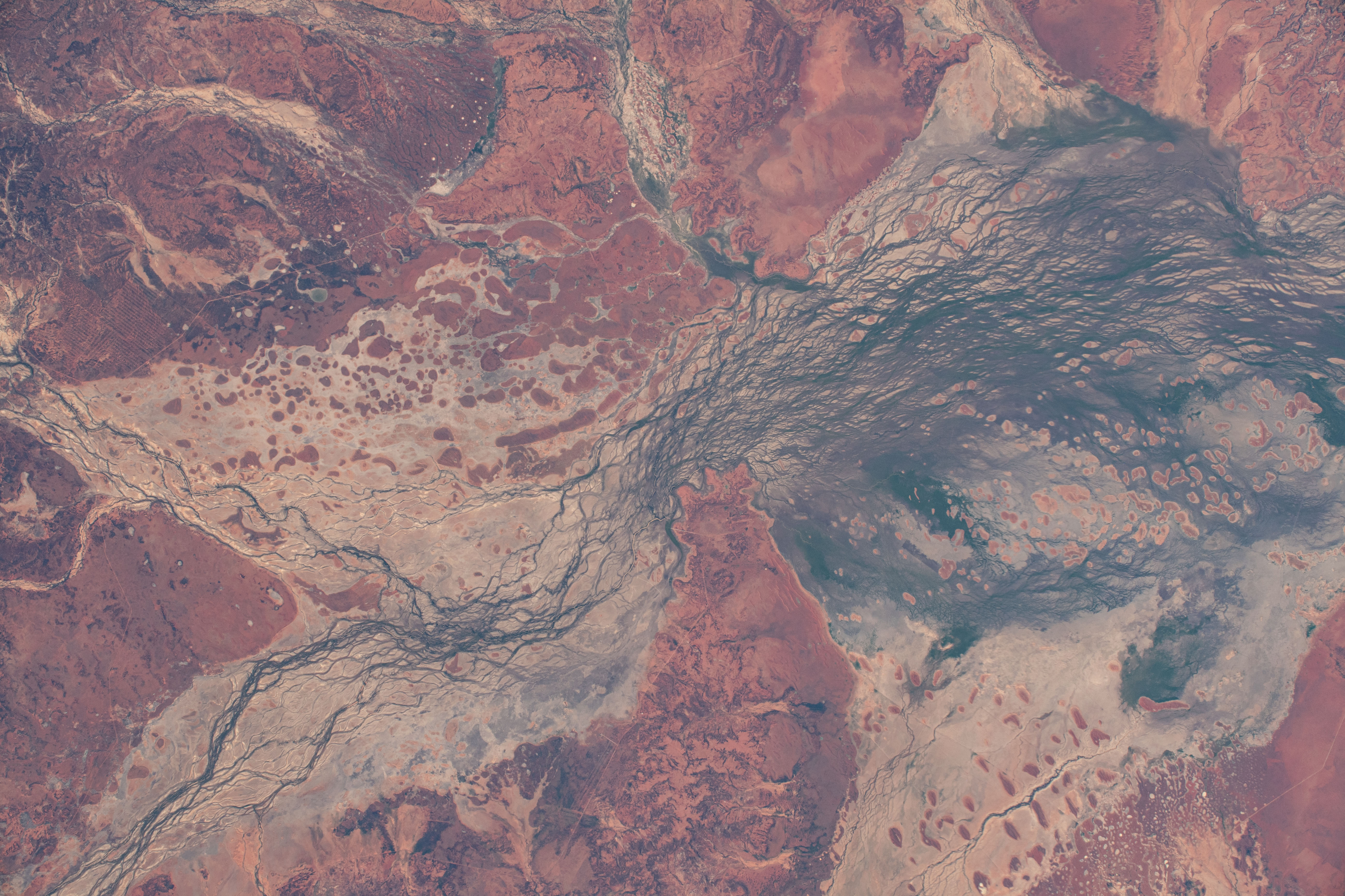 avustralya uzaydan fotoğrafı