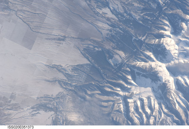 Astronaut Photo ISS020-E-51373 USA-MONTANA