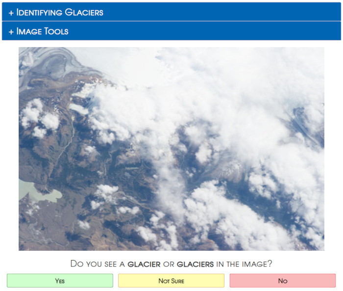 screenshot of examine page